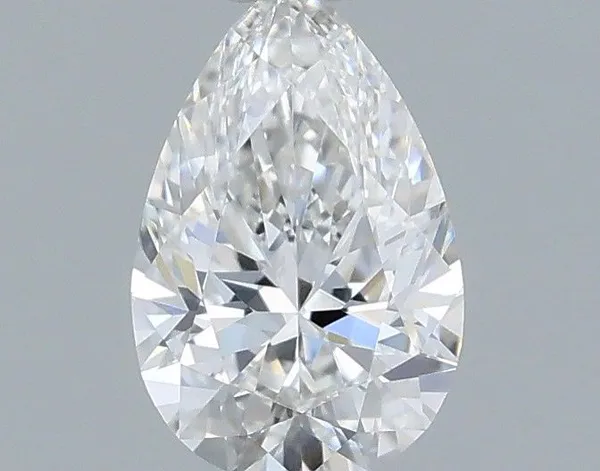 0.42ct PEAR F VVS2 Natural diamond