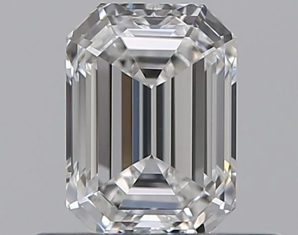 0.46ct EMERALD E VVS2 Natural diamond