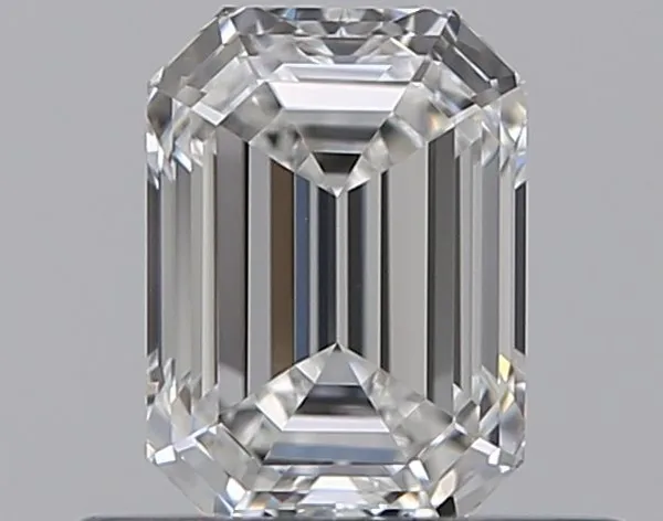 0.46ct EMERALD E VVS2 Natural diamond