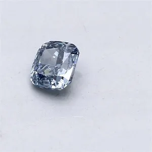 0.3ct CUSHION Fancy Vivid Blue VVS2 Coloured Lab diamond