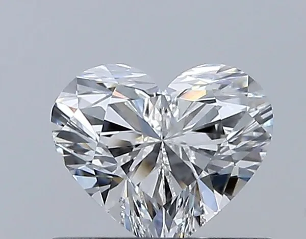 0.5ct HEART F VS2 Natural diamond
