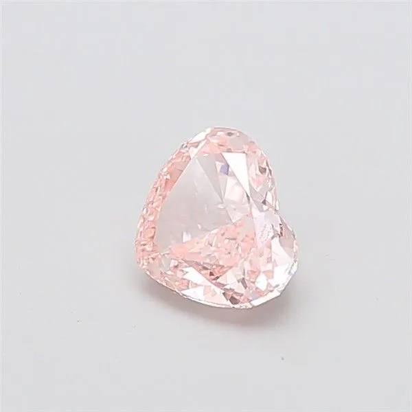 1.22ct HEART Fancy Intense Pink VVS2 Coloured Lab diamond