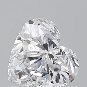 0.9ct HEART D VS2 Natural diamond