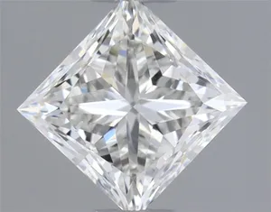 0.38ct PRINCESS H VVS2 Natural diamond