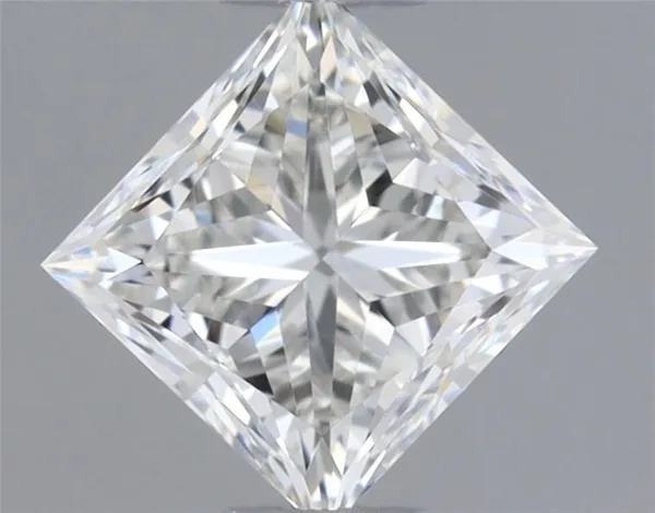0.38ct PRINCESS H VVS2 Natural diamond