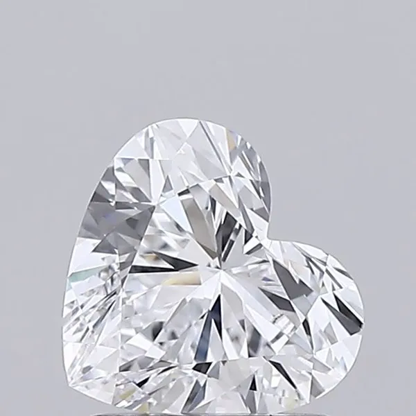 1.09ct HEART D VVS2 Lab diamond