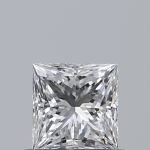 0.5ct PRINCESS D SI1 Natural diamond
