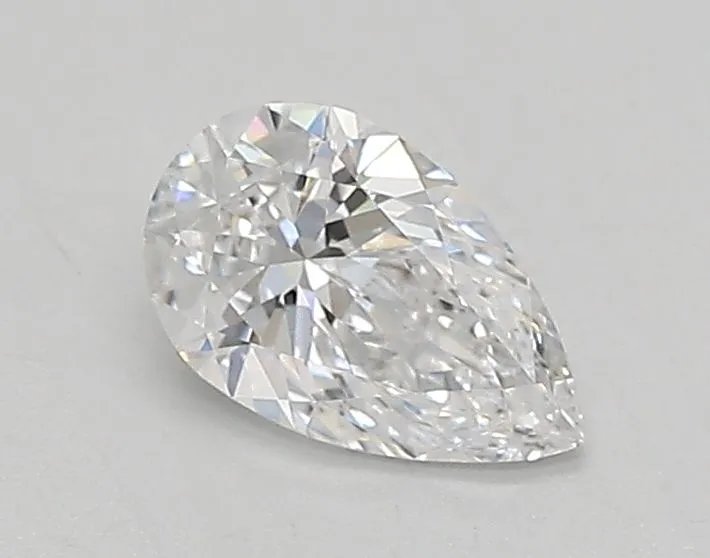 0.48ct PEAR D FL Lab Grown diamond