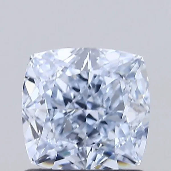 1.05ct CUSHION Fancy Intense Blue VVS2 Coloured Lab diamond