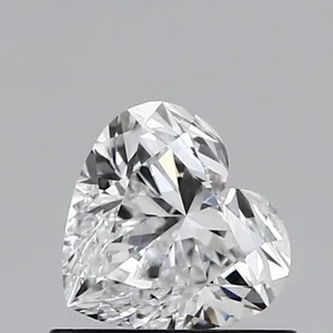 0.7ct HEART D VVS2 Natural diamond