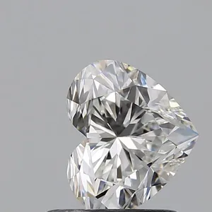 0.73ct HEART G VVS2 Natural diamond
