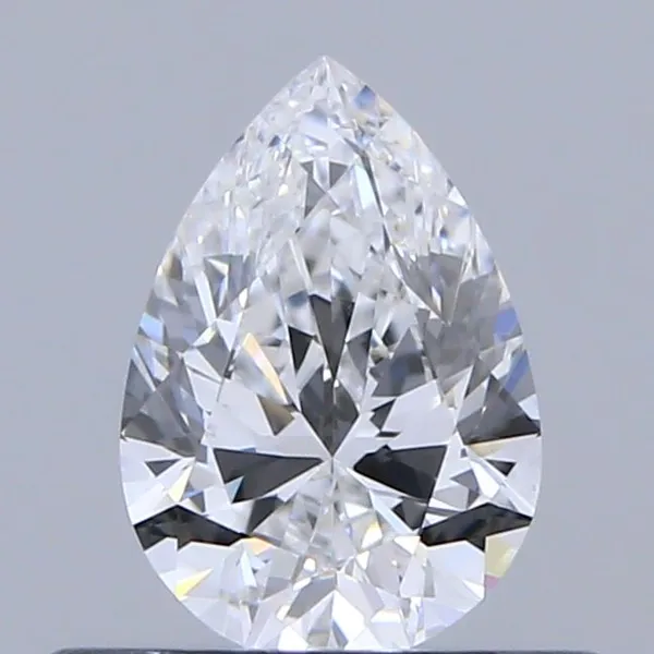 0.4ct PEAR D IF Natural diamond