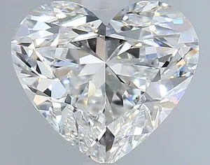 0.9ct HEART F VS2 Natural diamond