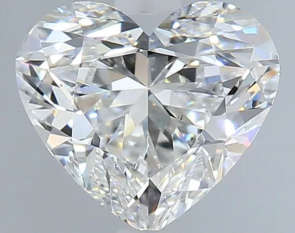 0.9ct HEART F VS2 Natural diamond