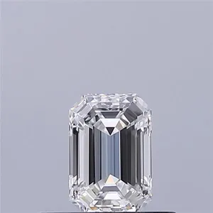 0.34ct EMERALD D VVS1 Natural diamond