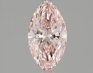 1.1ct MARQUISE Fancy Vivid Pink VVS2 Coloured Lab diamond
