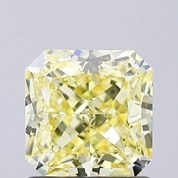 1.03ct RADIANT Fancy Yellow VS1 Coloured Lab diamond
