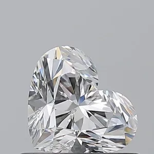 0.6ct HEART E VS2 Natural diamond