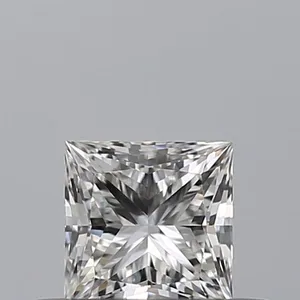 0.33ct PRINCESS F VVS2 Natural diamond