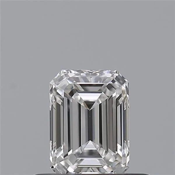 0.44ct EMERALD D VVS1 Natural diamond