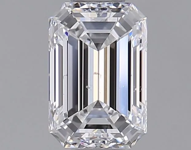 0.71ct EMERALD D SI1 Natural diamond