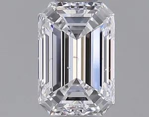 0.71ct EMERALD D SI1 Natural diamond