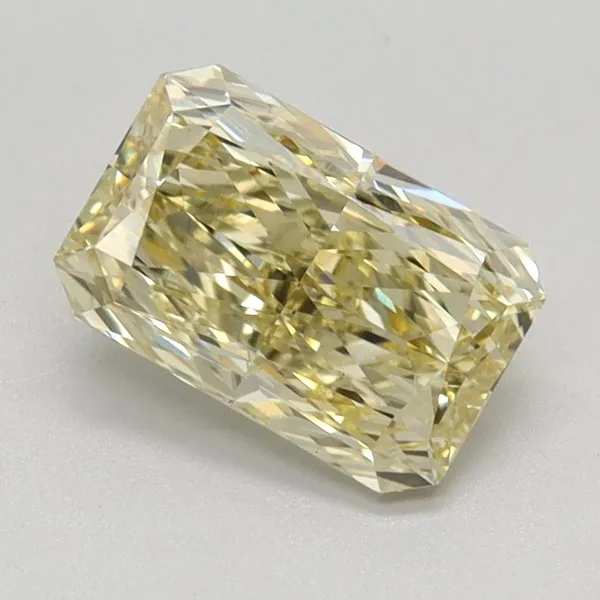 1.09ct RADIANT Fancy Intense Yellow VS1 Coloured Lab diamond