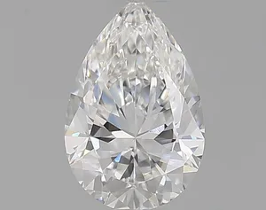 0.4ct PEAR F VVS2 Natural diamond