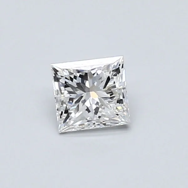 0.4ct PRINCESS D VVS1 Natural diamond
