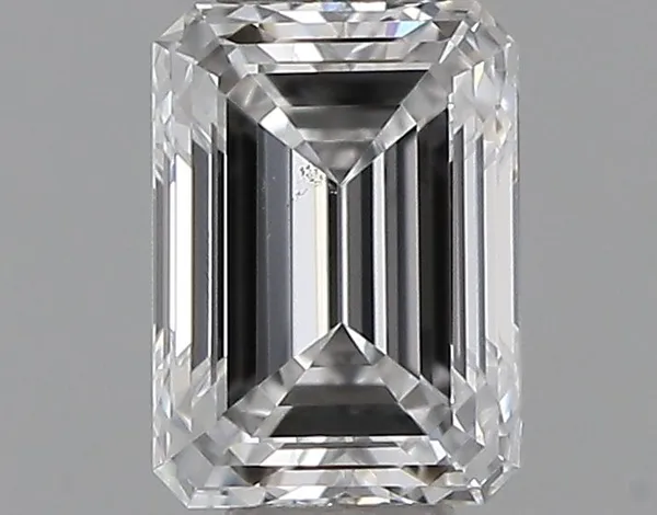 0.3ct EMERALD D SI1 Natural diamond