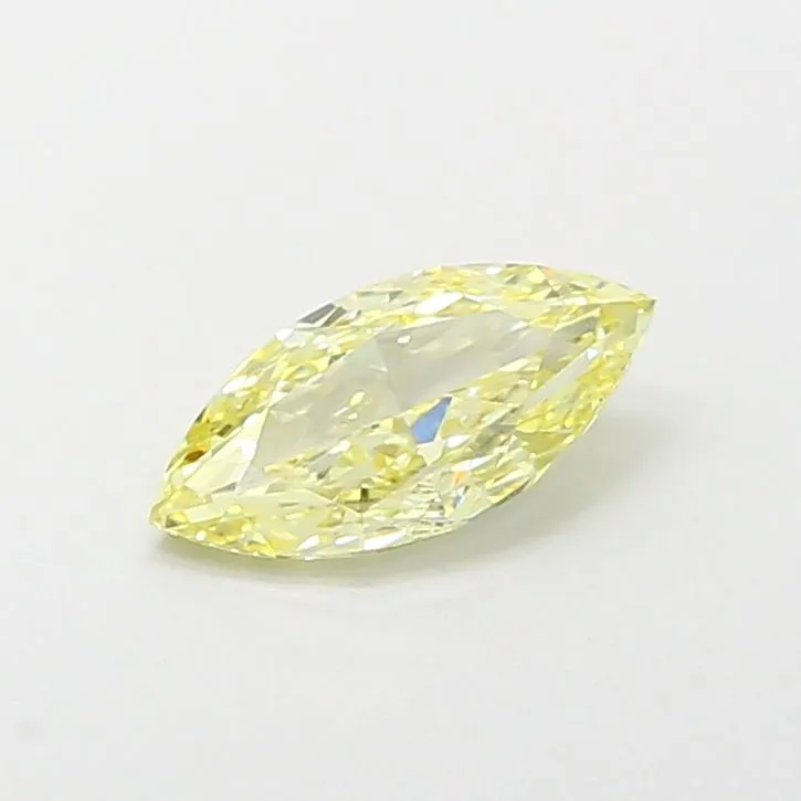 1.01ct MARQUISE Fancy Yellow VS1 Coloured Lab diamond