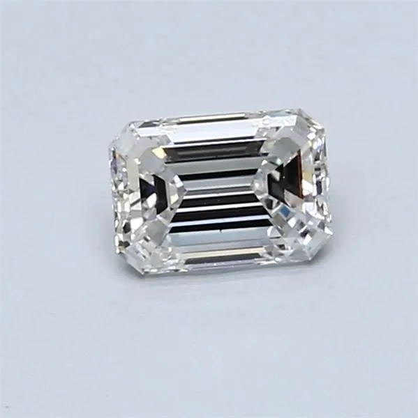 0.51ct EMERALD F VVS2 Natural diamond