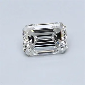 0.51ct EMERALD F VVS2 Natural diamond