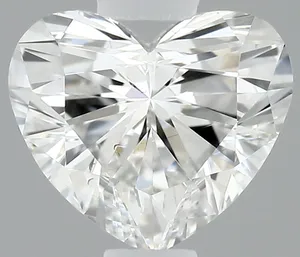 0.51ct HEART F VS2 Natural diamond