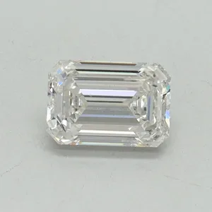 0.53ct EMERALD F SI1 Lab diamond