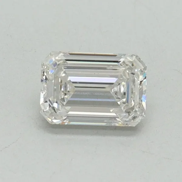 0.53ct EMERALD F SI1 Lab diamond