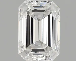 0.72ct EMERALD E VS1 Lab diamond