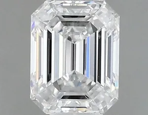 0.37ct EMERALD D VVS2 Natural diamond