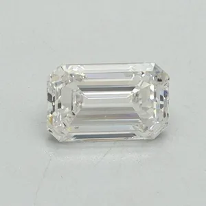 0.52ct EMERALD F VS2 Lab diamond