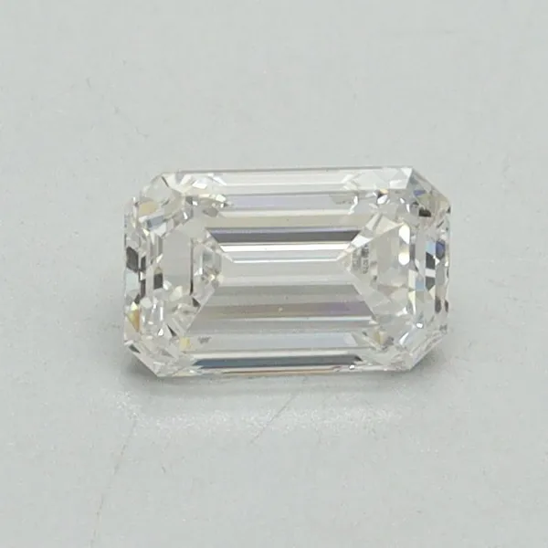 0.52ct EMERALD F VS2 Lab diamond