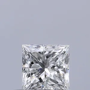 0.4ct PRINCESS D VVS1 Natural diamond