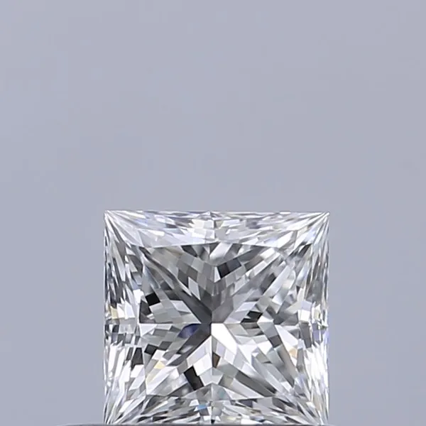 0.4ct PRINCESS D VVS1 Natural diamond
