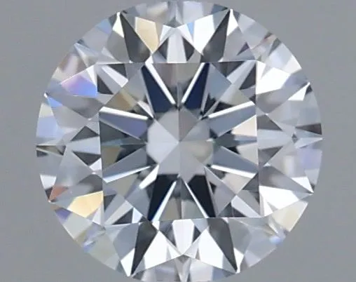 0.53ct ROUND Fancy Light Blue VS1 Coloured Lab diamond