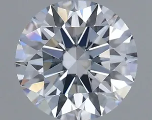 0.53ct ROUND Fancy Light Blue VS1 Coloured Lab diamond