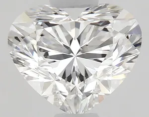 0.57ct HEART F IF Natural diamond