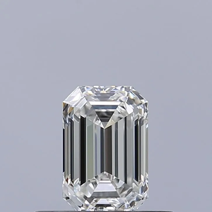0.42ct EMERALD F VVS1 Natural diamond