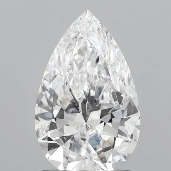 0.88ct PEAR D VS1 Lab diamond