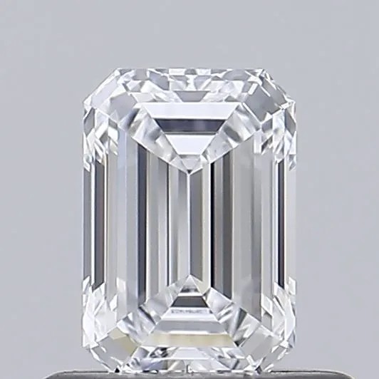 0.58ct EMERALD D VVS1 Lab diamond