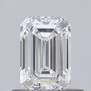 0.58ct EMERALD D VVS1 Lab diamond