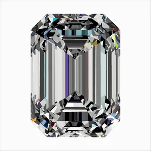 0.39ct EMERALD F VVS1 Natural diamond